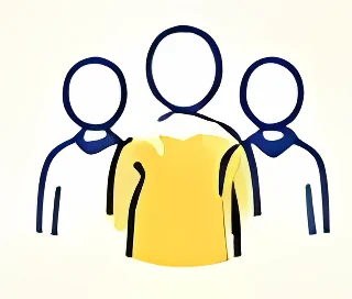 共創を表す人々のイラスト